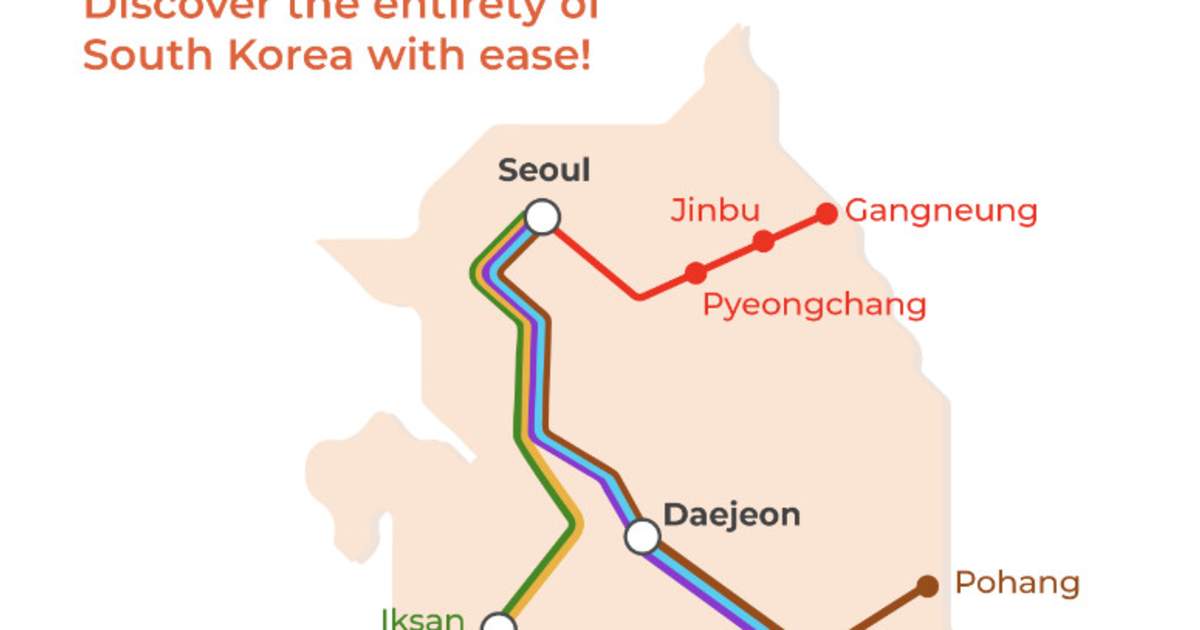 Buy Korea Rail KR Pass Unlimited Train Rides on KORAIL
